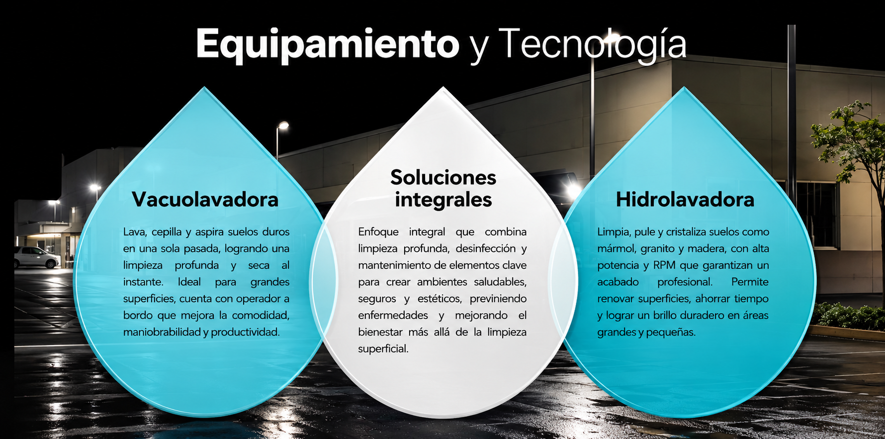 Equipamiento y tecnología de limpieza profesional Pulcro