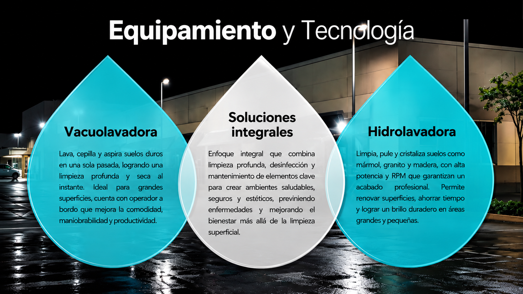 Equipamiento y tecnología de limpieza profesional Pulcro